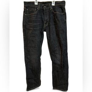 LEVI’S 505 Dark Wash Straight Jeans Size 32x30